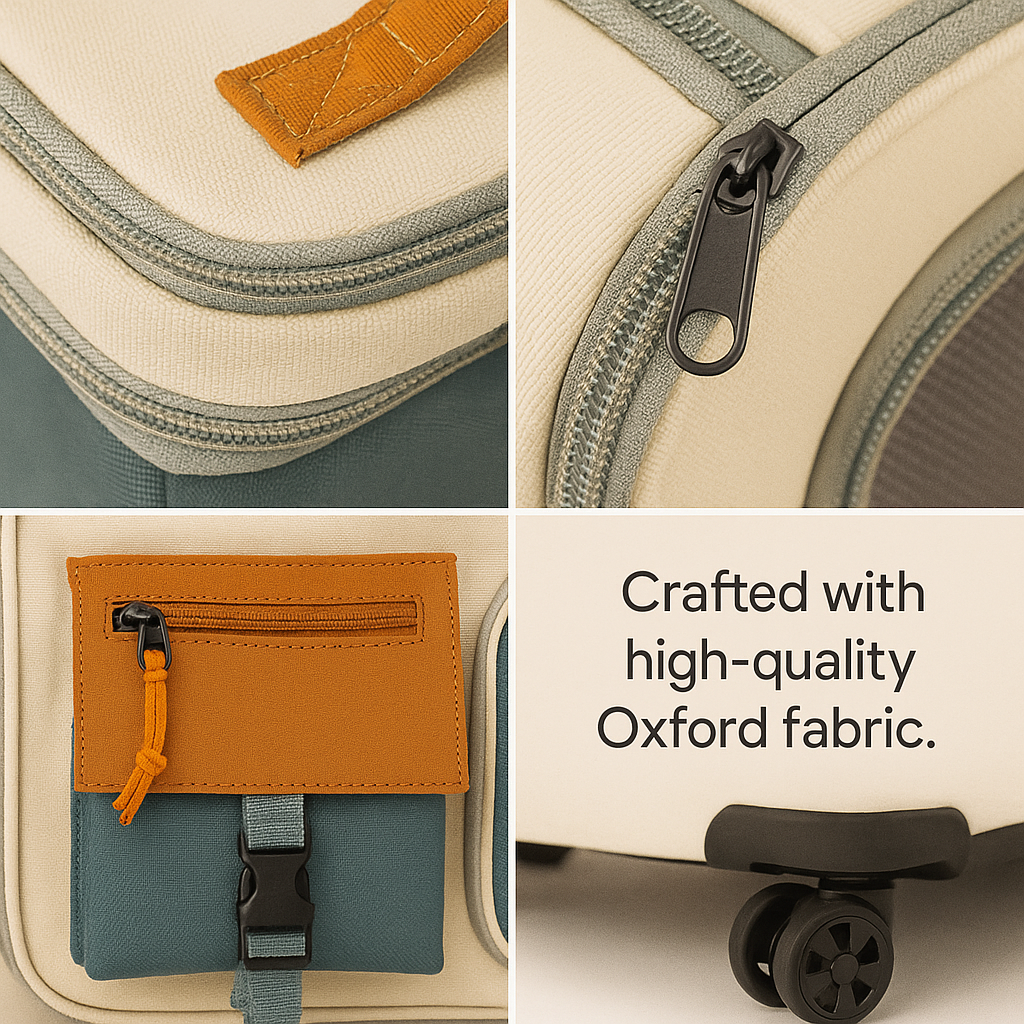 Lounggeᴸᴳ Pet Travel Carrier with Wheels